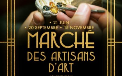 Marché des artisans d’art : reprise le 21 juin